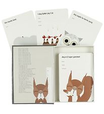 Kids by Friis Milestone Card - Kid's First Year - Forest Animal