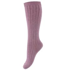 Condor Chaussettes Hautes - Rib - Lavande