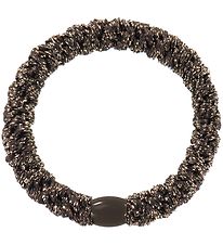 Kknekki Hair Tie - Brown Glitter