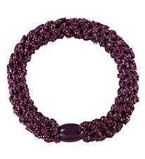 Kknekki Hair Tie - Plum Glitter