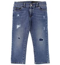 Dolce & Gabbana Jeans - Blár Gallaefni