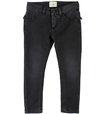 Fendi Kids Jeans - Sort m. Rüsche