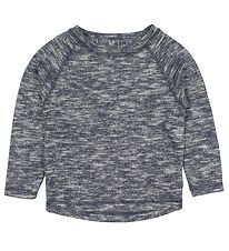Mini A Ture Tröja - Fredie - Blåmelerad