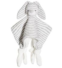 Teddykompaniet Doudou - Lapin - Gris/Blanc  Rayures