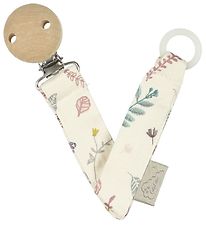 Cam Cam Pacifier Clip - Pressed Leaves Rose