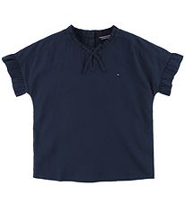 Tommy Hilfiger T-Shirt - Navy m. Rushes
