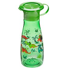 Wow Cup Water Bottle - Mini - 350 mL - Green w. Dinosaur