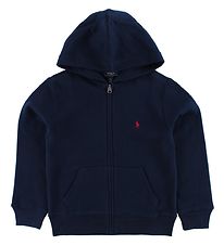 Polo Ralph Lauren Gilet - Sueur - Marine av. Logo