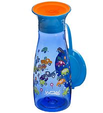 Wow Cup Vatnsflaska - Mini - 350 ml - Blár M. Bílar