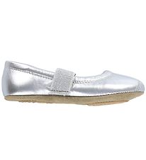 Bisgaard Ballerina Slippers - Silver