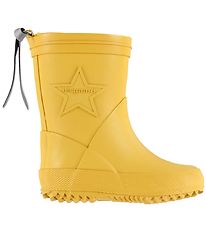 Bisgaard Bottes en Caoutchouc - Slimfit - Jaune av. toile