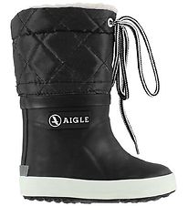 Aigle Bottes Thermiques - Giboulee - Noir