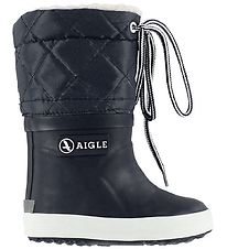 Aigle Bottes Thermiques - Giboulee - Bleu Marine