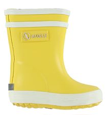 Aigle Rubber Boots - Baby Flac - Yellow
