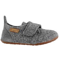 Bisgaard Slippers - Wool - Grey