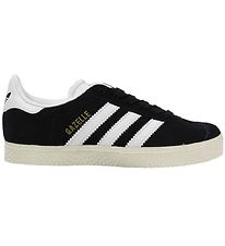 adidas Originals Skór - Gazelle - Svart/Hvítur M. Reimt