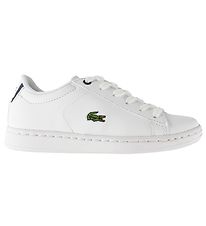 Lacoste Sneakers - Carnaby - White/Navy w. Laces