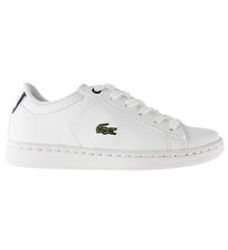 Lacoste Schuhe - Carnaby - Wei/Navy m. Schnrsenkeln