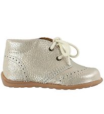 Bisgaard Premires Chaussures - Argent av.  Lacets