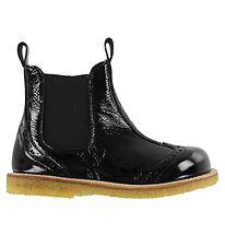 Angulus Bottes - Chelsea - Noir