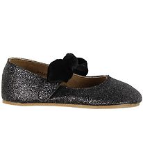 Petit by Sofie Schnoor Ballerina Inneskor - Glitter m. Rosett