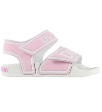 Dolce & Gabbana Sandals - Pink w. Logo