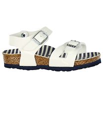 Birkenstock Sandaali - Rio - Nautical Stripes White