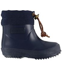 Bisgaard Thermostiefel - Lg - Navy m. Schnrsenkeln