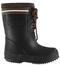 Bisgaard Bottes Thermiques - Noir/Marron av.  Lacets