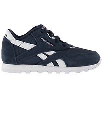 Reebok Classic Skór - CL Nælon - Dökkblátt Rúskinn