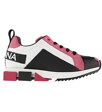 Dolce & Gabbana Sneakers - Lilium - White/Black/Dark Pink