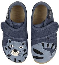 Living Kitzbühel Slippers - Marine w. Tiger