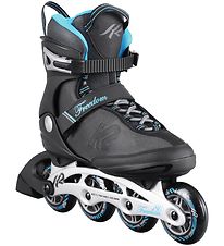 K2 Rolschaatsen - Freedom W - Zwart/Blauw