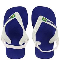 Havaianas Flip Flops - Baby Brasil - Marine Blue