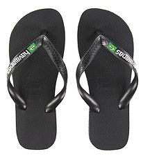 Havaianas Flip Flops - Brasil - Black