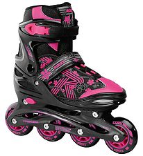 Roces Rolschaatsen - Jokey 3.0 - Zwart/Roze