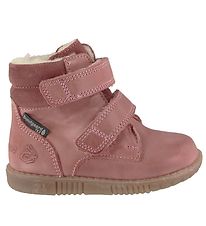 Bundgaard Kuldastígvél - Rabbit Velcro - Tex - Gamalt Rose