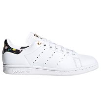 adidas Originals Skór - Stan Smith W - Hvítt M. Blóm
