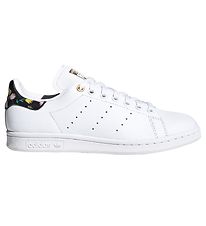 adidas Originals Chaussures - Stan Smith W - Blanc av. Fleurs