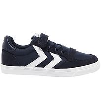 Hummel Skór - HMLSlimmer Stadil Low Jr - Dress Blue