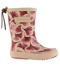 Bisgaard Bottes en Caoutchouc - Mode - Bordeaux Feuilles