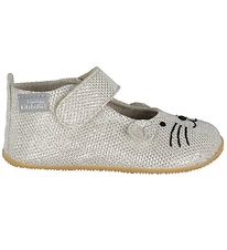 Living Kitzbühel Ballerinaskor - Silver Glitter m. Mus