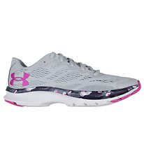 Under Armour Schuhe - UA GGS Charged Bandit 6 HS - Halo Grau/Wei