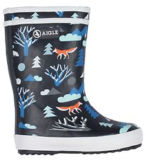 Aigle Rubber Boots w. For - Lolly Pop - Mountain