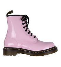 Dr. Martens Boots - Patent Lamper - Pale Pink