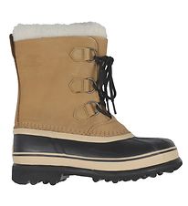 Sorel Winter Boots - Youth Caribou - Brown/Black