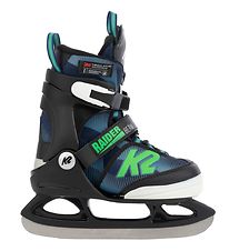 K2 Skates m. Licht - Raider Beam Ice - Blau