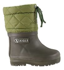 Aigle Lämpösaappaat - Woody Warm - Kaki