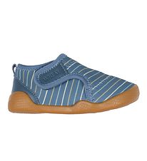 Wheat Badeschuhe - Shawn - Bluefin Thin Stripe