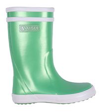Aigle Children's Aigle Woodypop wellies green top quality value SALE bargain prices 